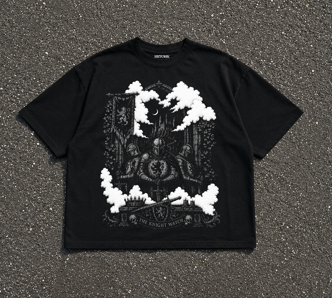 KNIGHT WATCH BOXY T-SHIRT