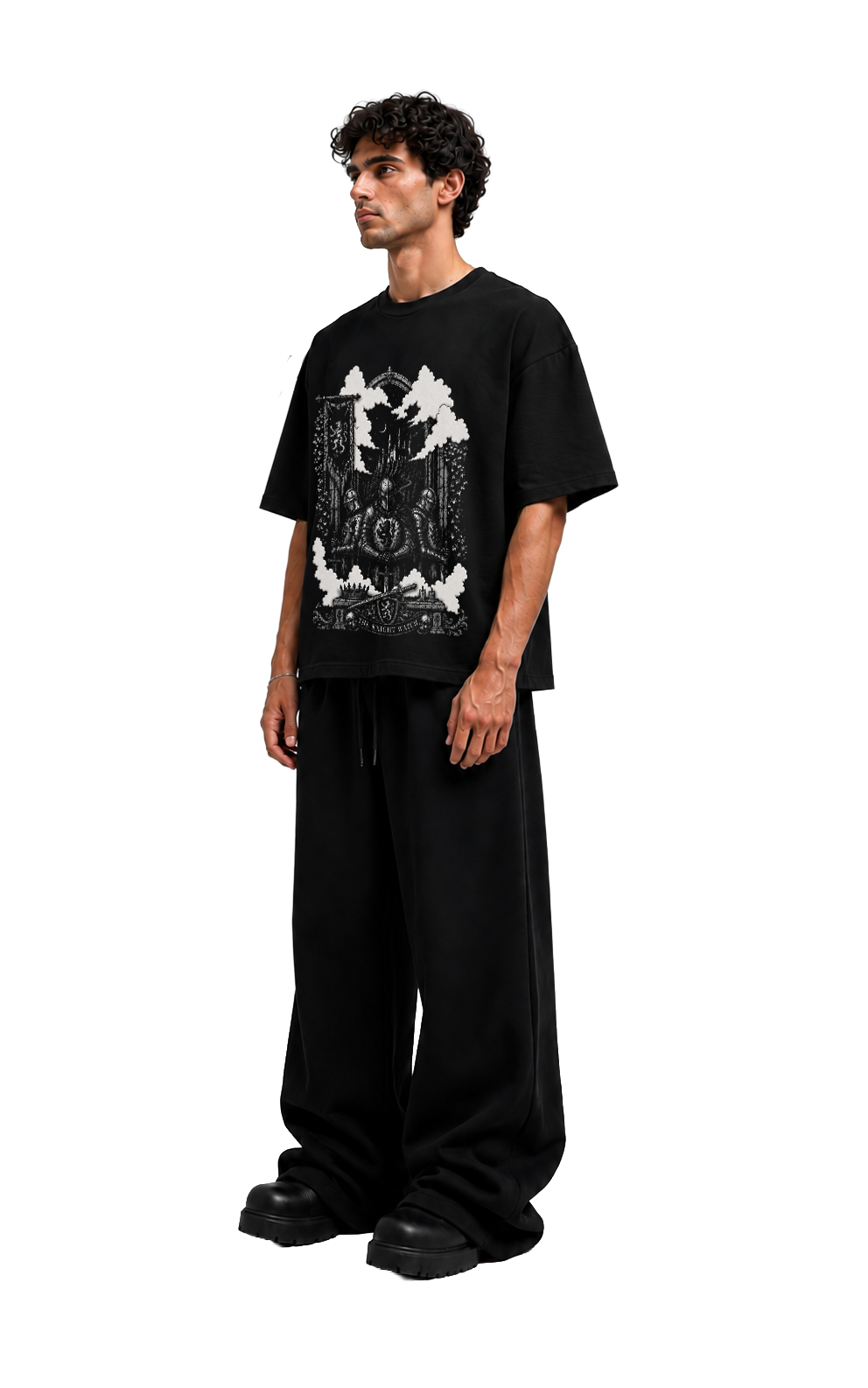 KNIGHT WATCH BOXY T-SHIRT