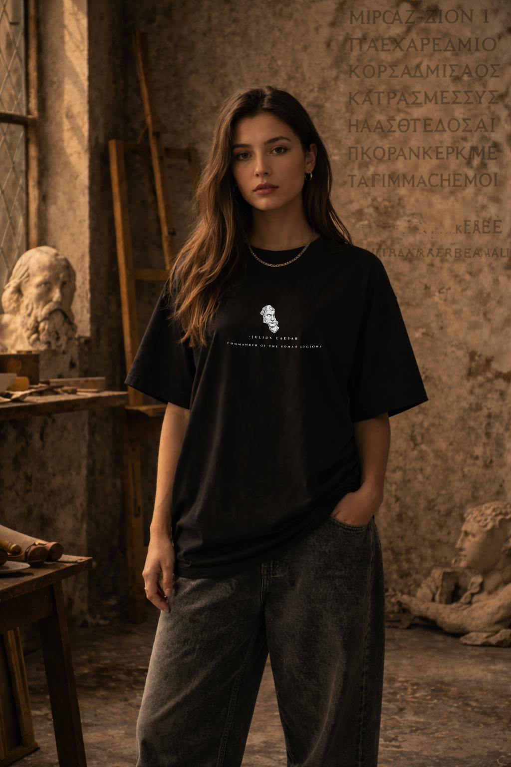 JULIUS CAESAR OVERSIZED T-SHIRT