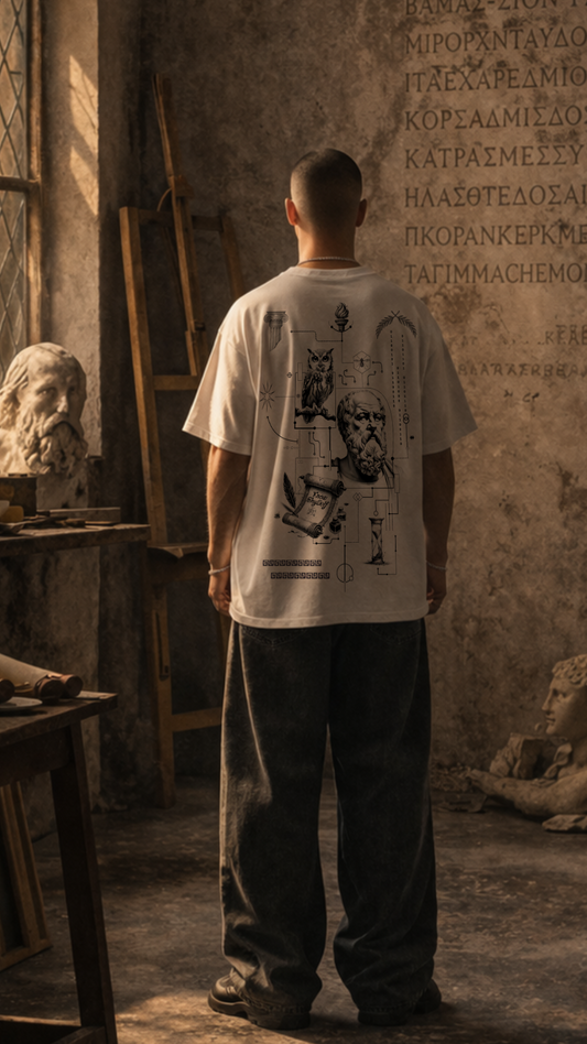 SOCRATES OVERSIZED T-SHIRT