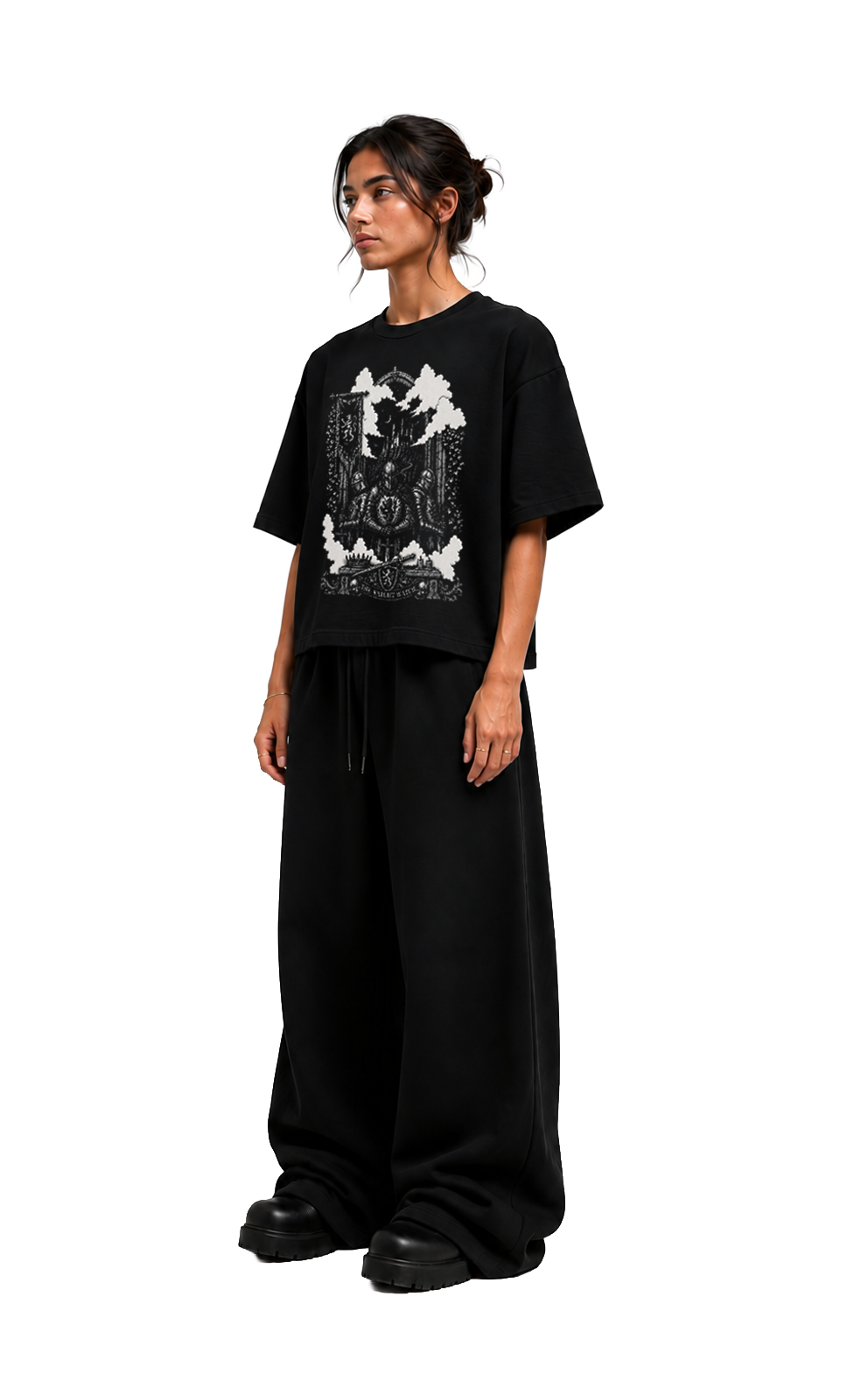KNIGHT WATCH BOXY T-SHIRT